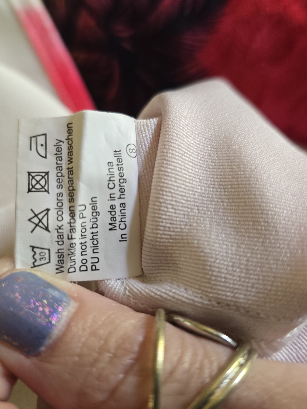 Floral Midi Dress with Pink Watercolor Print - Picture 6 of 9